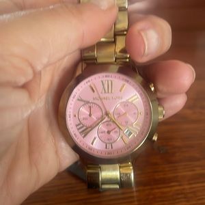 Micheal Kors gold watch